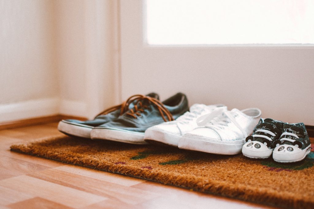 Cinco pares de zapatos